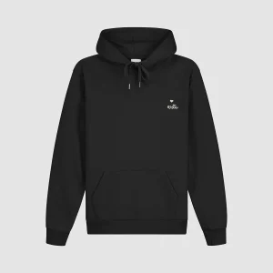 HEART LOGO HOODIE Black