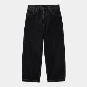 Jean Carhartt Wip BRANDON DENIM PANT Black stone wash