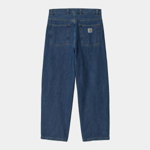 Jean Carhartt Wip BRANDON DENIM PANT Blue Stone Washed