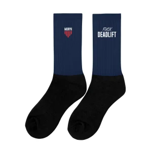 Chaussette Bleu Marine - Fuck Deadlift