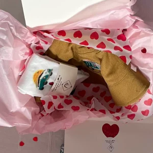 Coffret Bob Van brodé réversible & chaussettes Van hautes