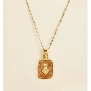 Collier Inez terracotta