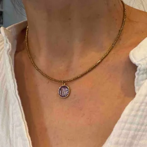 Collier Amulette Love - Le Monde est Stone