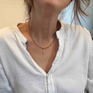 Collier Amulette Pesce - Le Monde est Stone