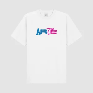 DUO PRINT LOGO S/S TEE White