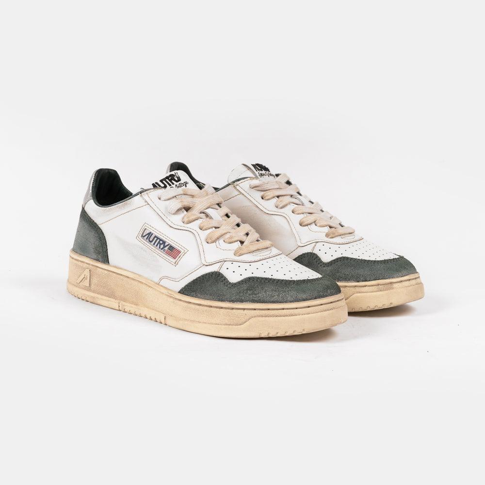 Autry SUPER VINTAGE LOW Blanc et Vert – Image 3