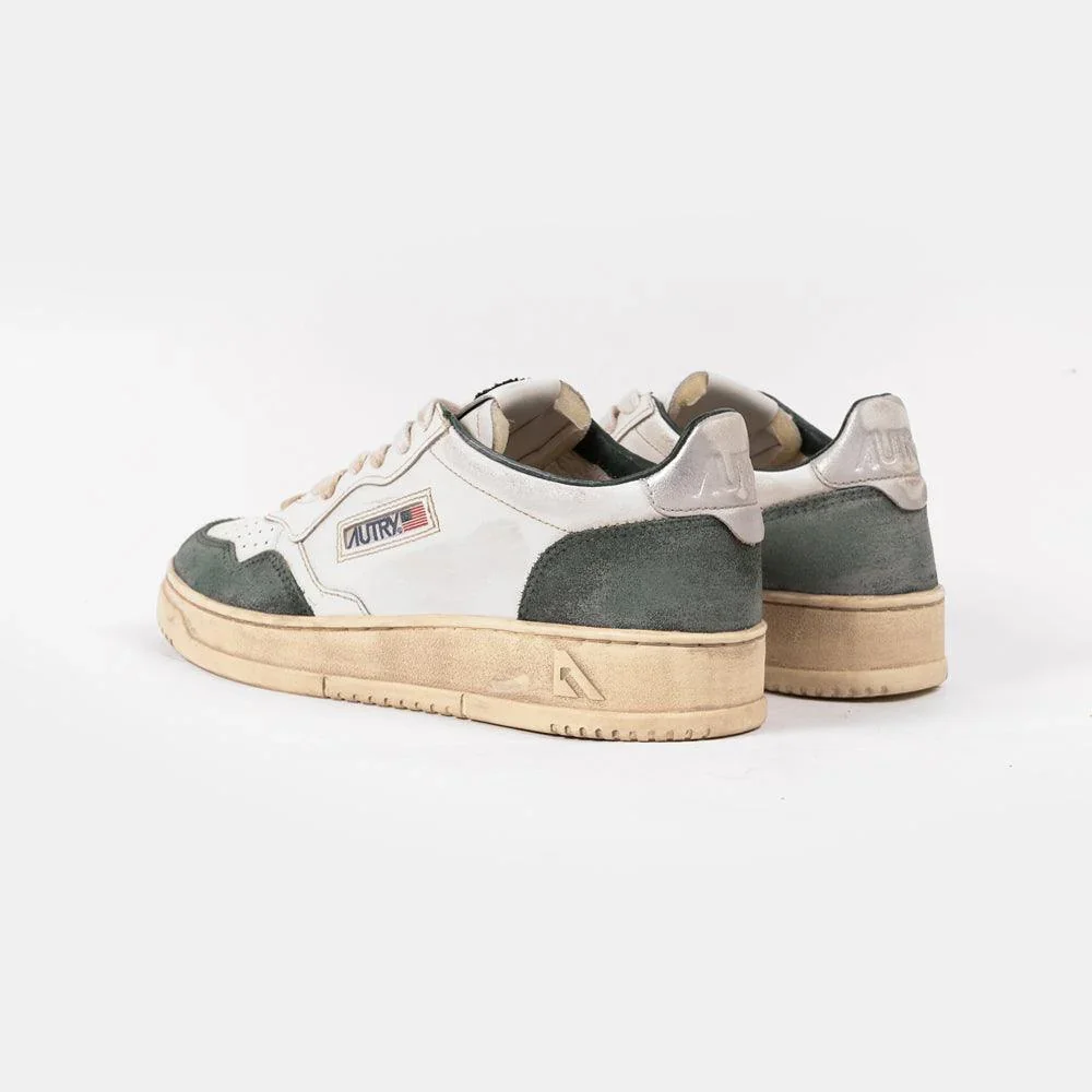 Autry SUPER VINTAGE LOW Blanc et Vert – Image 4