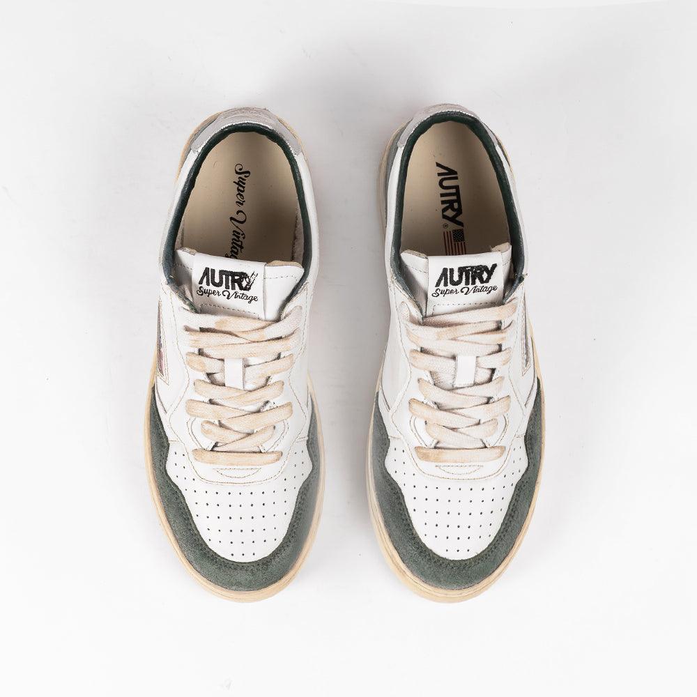 Autry SUPER VINTAGE LOW Blanc et Vert – Image 5