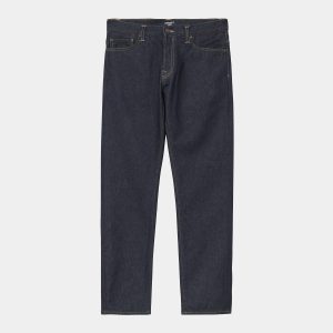 Jean Carhartt Wip KLONDIKE PANT Blue Rinsed