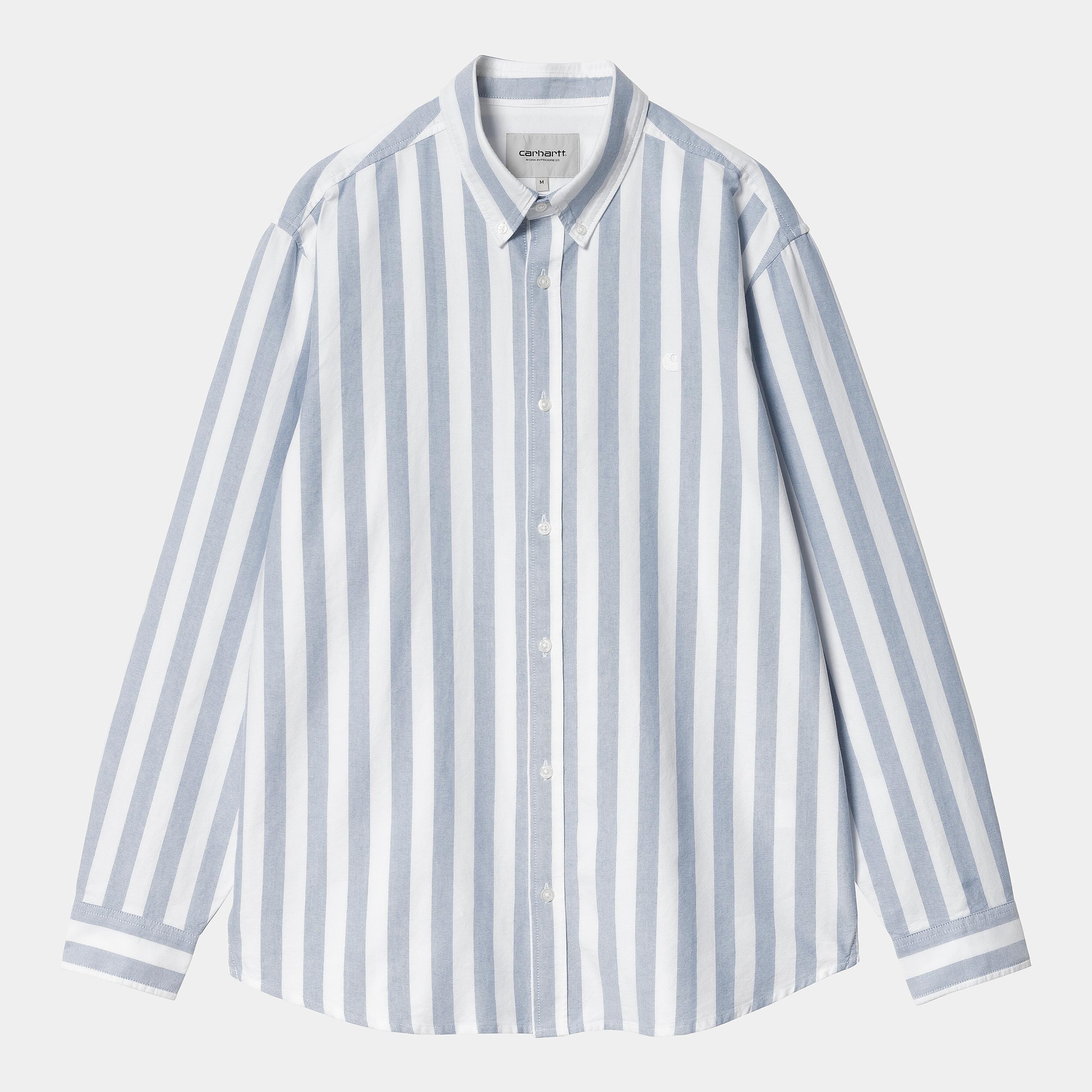 Chemise Carhartt Wip DILLION L/S SHIRT Bleached White – Image 2