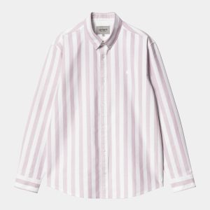 Chemise Carhartt Wip DILLION L/S SHIRT Hortensia