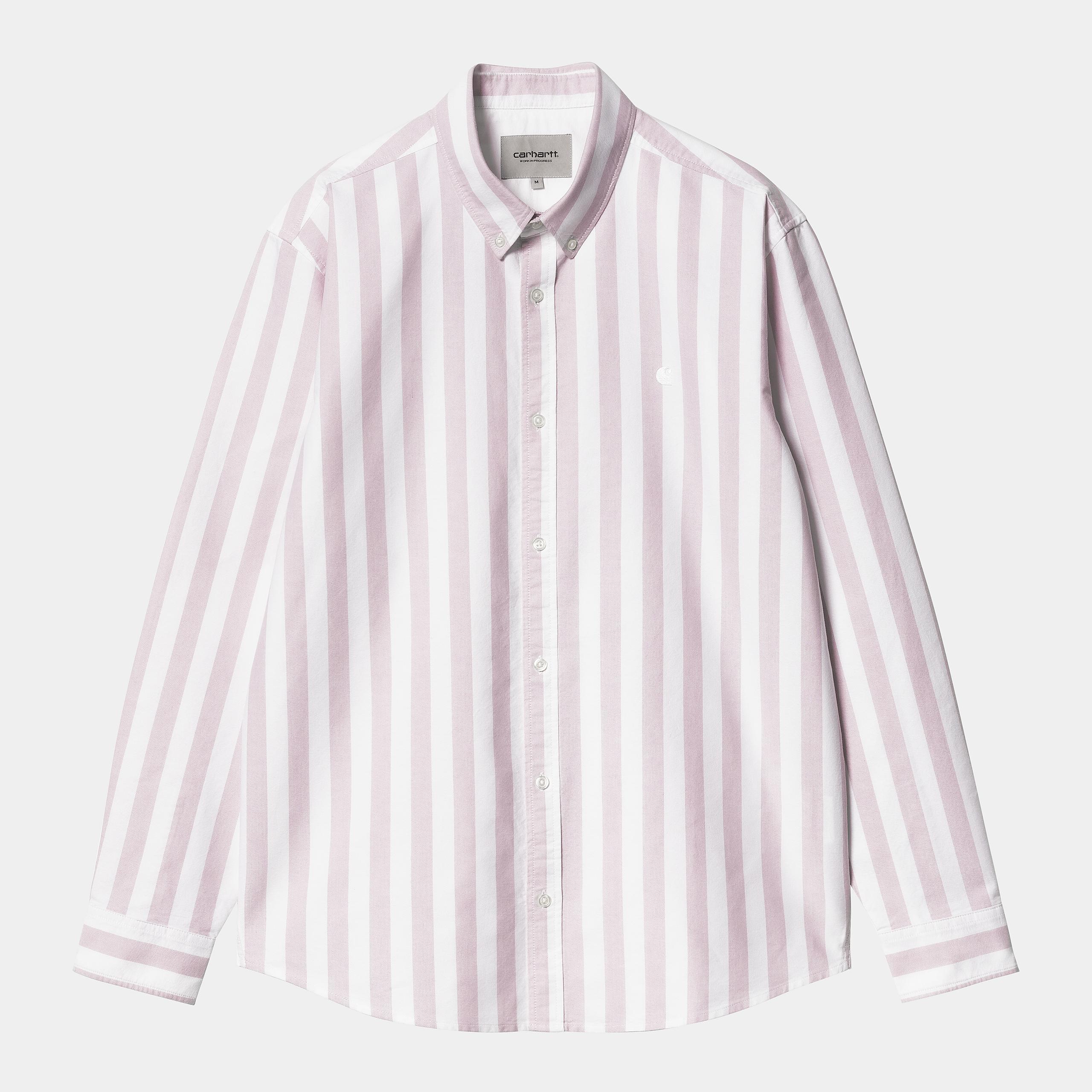 Chemise Carhartt Wip DILLION L/S SHIRT Hortensia