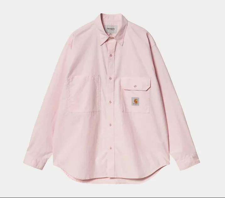 Chemise Carhartt Wip IRWIN L/S SHIRT Air Pink