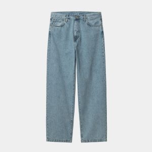 Jean Carhartt Wip LANDON DENIM PANT Blue Bleached