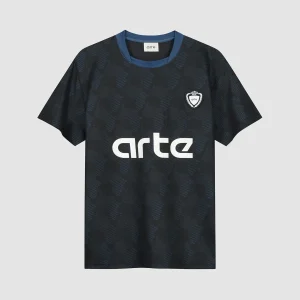 FOOTBALL SHIRT Black Navy
