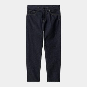 Jean Carhartt Wip NEWEL PANT Blue One Wash