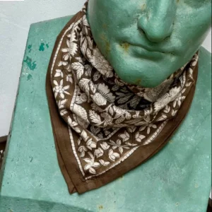 Petit foulard Antioche kaki