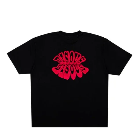 LIPS S/S TEE Black – Image 2