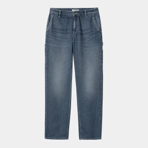 W PIERCE PANT DENIM Blue Dark used Wash