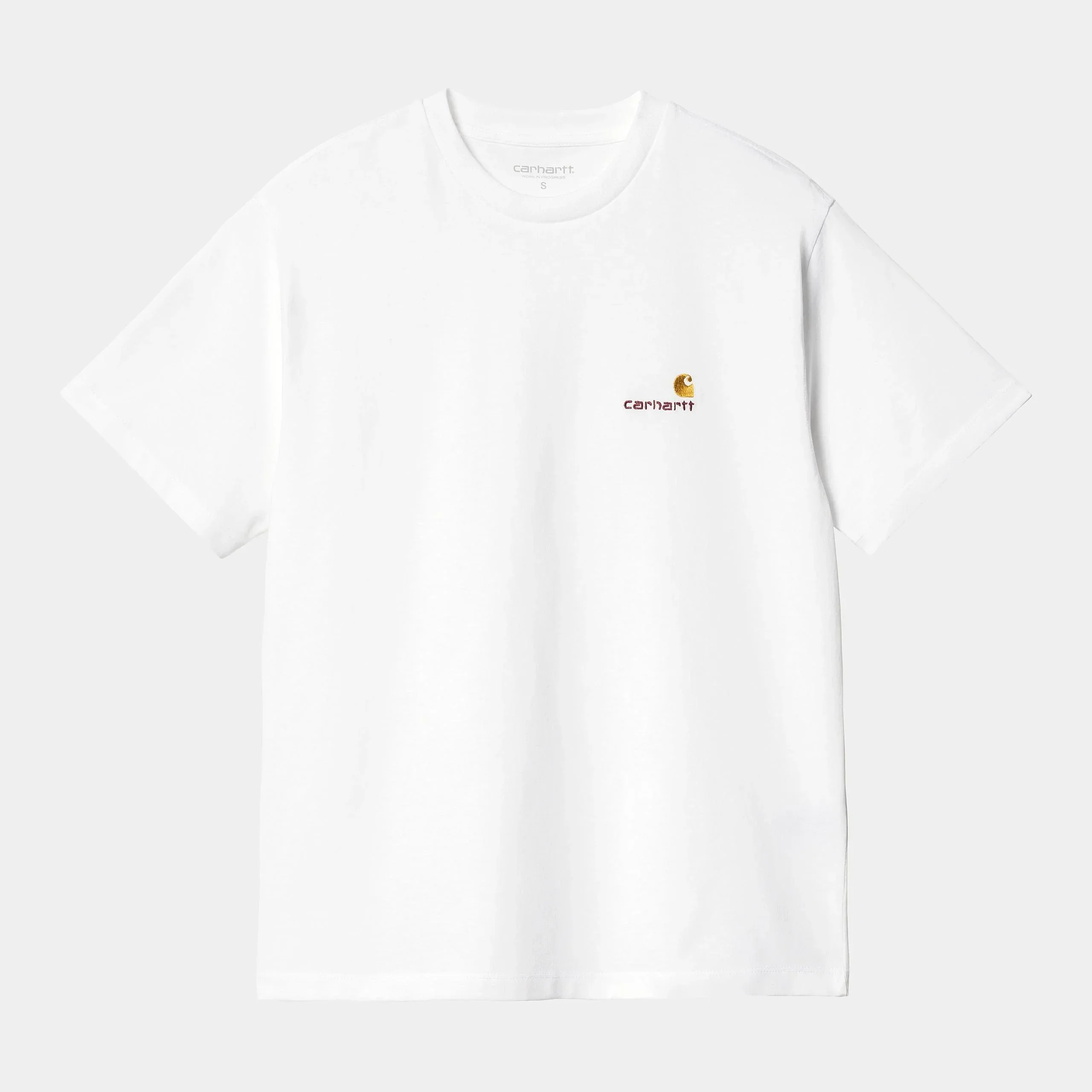 W AMERICAN SCRIPT S/S TEE White – Image 2