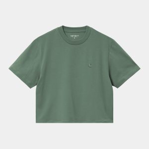 W CHESTER S/S TEE Duck Green